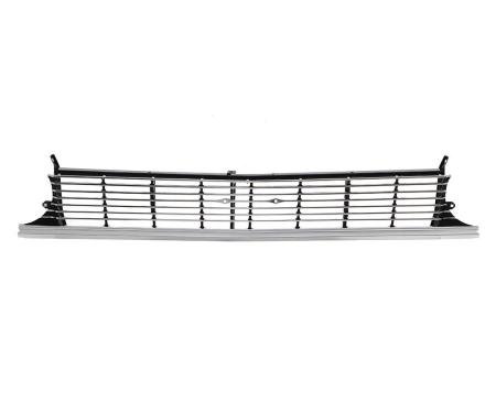 AMD Grille, Argent, 65 Chevy II Nova X150-3065