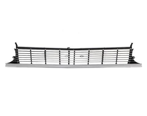 AMD Grille, Argent, 65 Chevy II Nova X150-3065