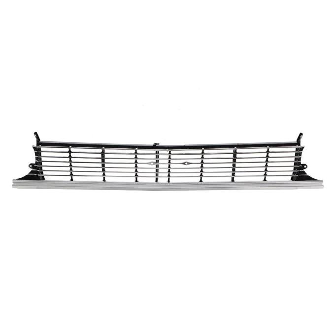 AMD Grille, Argent, 65 Chevy II Nova X150-3065