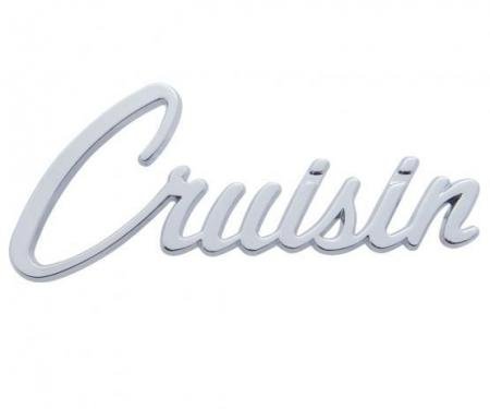 United Pacific Chrome Die-Cast "Cruisin" Emblem S1011