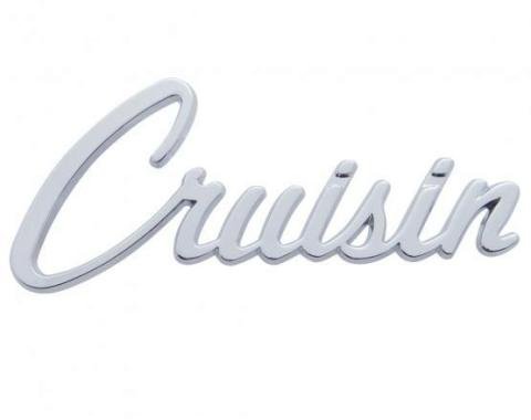 United Pacific Chrome Die-Cast "Cruisin" Emblem S1011
