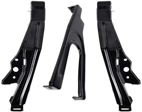 AMD Grille Bracket Kit, 3 pcs, 63 Chevy II Nova X152-3063-S