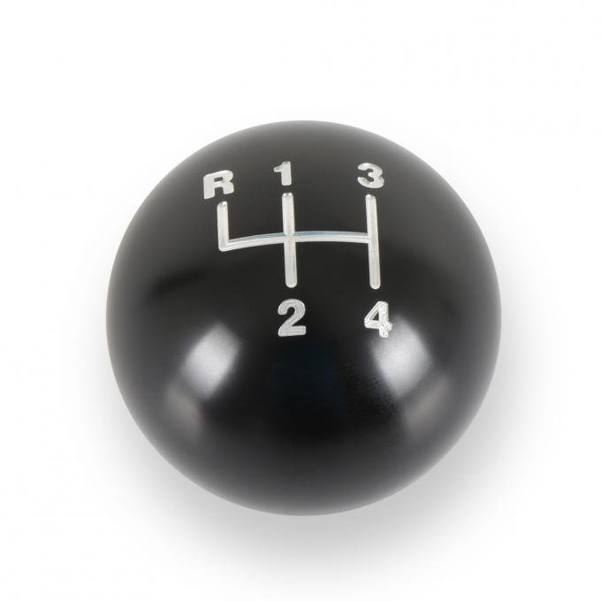 Hurst Billet Shift Knob, 4-Speed Pattern, Gloss Black 163401HST