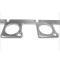 Patriot Exhaust 2003-08 Dodge 5.7L Hemi Engines, Seal-4-Good Header Flange Gaskets, 1.92" x 1.46" Round Port Shape 66040