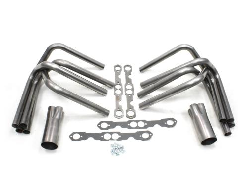 Patriot Exhaust Chevy Small Block Engines, Sprint Style Weld-Up Kits, 1 5/8" Tube Diameter / 3" Collector Diameter H8007
