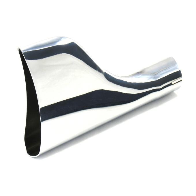 Patriot Exhaust Universal Fishtail Style Chrome Exhaust Tip H2950