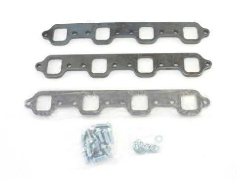 Patriot Exhaust Ford 351W Engines with World Product Cylinder Heads, Heavy Duty 3/8" Header Flange Kit, 1 3/4" Tube Diameter, Rectangular Port Shape H7846