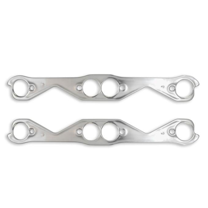 Patriot Exhaust Chevy Small Block Engines, Seal-4-Good Header Flange Gaskets, 1.5" Round Port Shape 66011