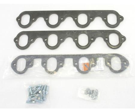 Patriot Exhaust Ford 429-460 Engines, Heavy Duty 3/8" Header Flange Kits, 2" Tube Diameter, Oval Port Shape H7850