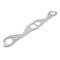 Patriot Exhaust Chevy Small Block Engines, Seal-4-Good Header Flange Gaskets, 1.5" Round Port Shape 66011