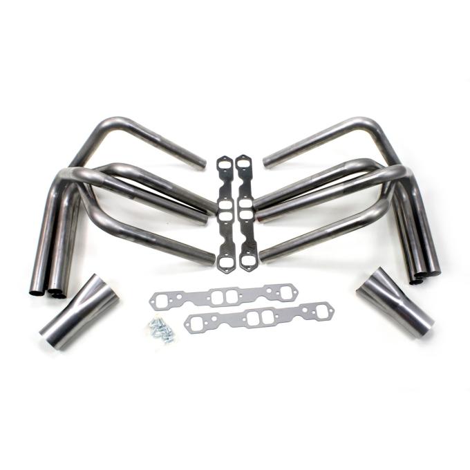 Patriot Exhaust Chevy Small Block Engines, Sprint Style Weld-Up Kits, 1 3/4" Tube Diameter / 3" Collector Diameter H8011