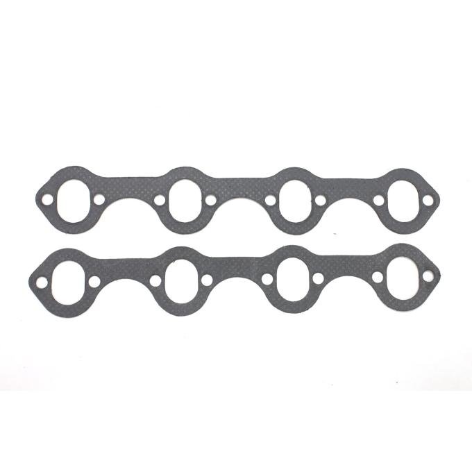 Patriot Exhaust Ford 260-351W Engines, Header Flange Gaskets, 1 5/8"- 1 3/4" Oval Port Port Shape H7590