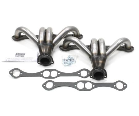 Patriot Exhaust Patriot Tight Tuck Header 08-48 Street Rod 265-400 SBC 1 5/8" Primary 2 1/2" Collector Raw Steel H8019