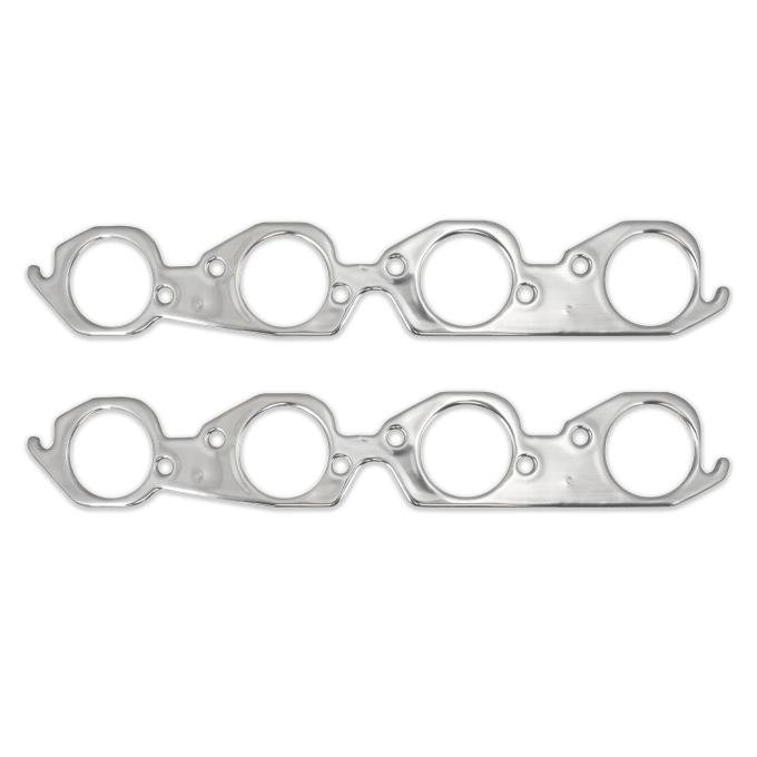 Patriot Exhaust Chevy Big Block Engines, Seal-4-Good Header Flange Gaskets, 2.42" Round Port Shape 66126