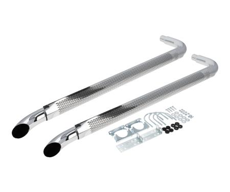 Patriot Exhaust Shielded Side Pipe Exhaust, 70" Length H1070