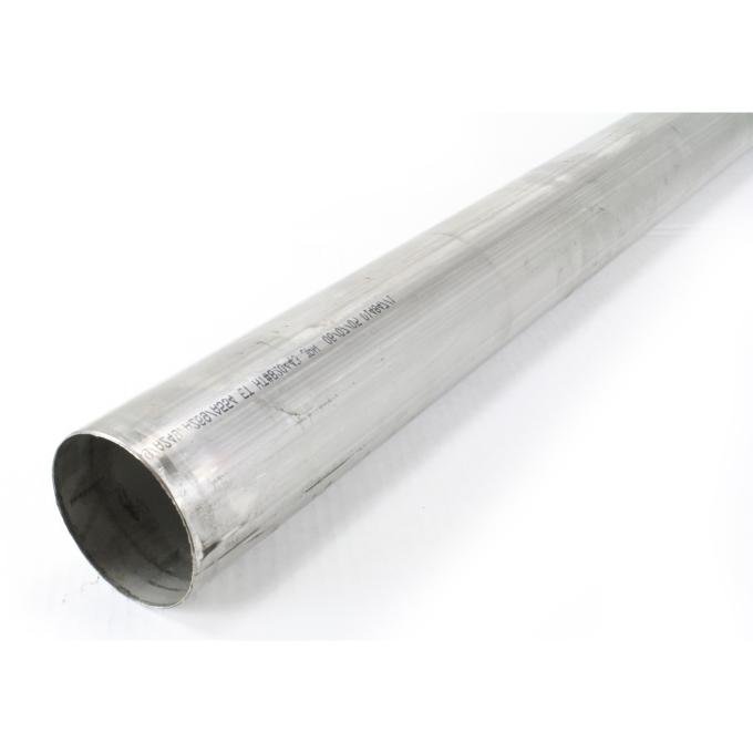 Patriot Exhaust 304 Stainless Steel 5' Exhaust Tubing, 3 1/2" Tube Diameter / 16 Gauge H7718