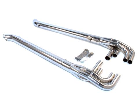 Patriot Exhaust Lake Pipe '4' Side Exhaust, 83" Length H1185