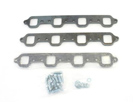 Patriot Exhaust Ford 351W Engines with World Product Cylinder Heads, Heavy Duty 3/8" Header Flange Kit, 1 3/4" Tube Diameter, Rectangular Port Shape H7846