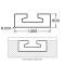 Race Ramps 6 VersaTie Recess-Mounted Track Kit with Square Edge (Series 2) 522272