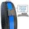 Race Ramps 2 x 10 Tire Block Strap Pack with E-Track Ends - Pink 519002