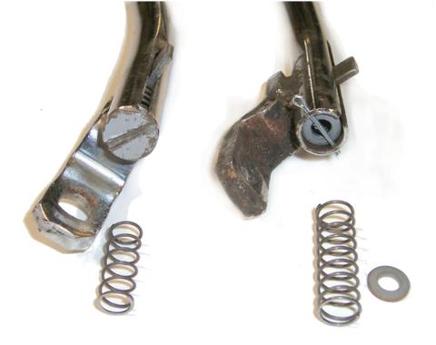 Shiftworks 1968-72 Nova Lower Shifter Return Spring - Cotter-Pin Bottom SW443