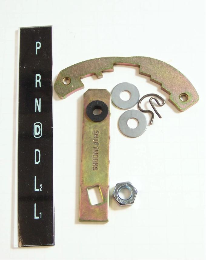 Shiftworks 1965-67 Nova Factory Shifter Conversion Kit - TH200-4R / TH700-R4 / 4L60E / 4L70E / 4L80E S1041