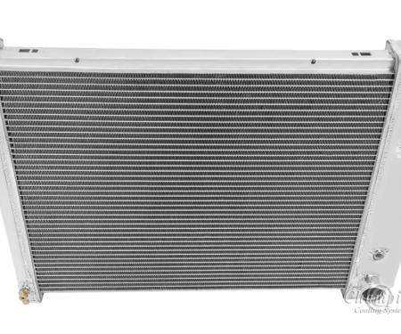 Champion Cooling 2 Row All Aluminum Radiator Made With Aircraft Grade Aluminum EC571