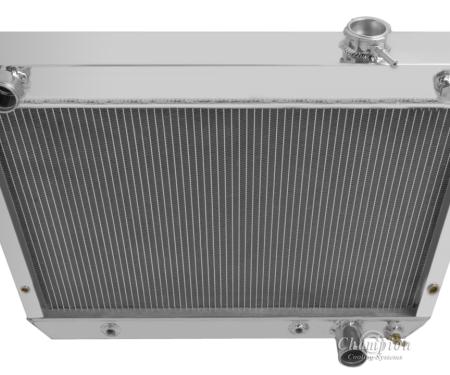 Champion Cooling 1963-1965 Chevrolet Chevy II 3 Row All Aluminum Radiator Made With Aircraft Grade Aluminum CC6265