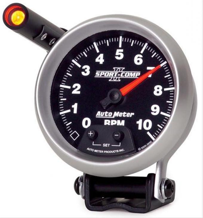 AutoMeter Sport-Comp II Tachometer, 0-10000 RPM, 3 3/4", 3690