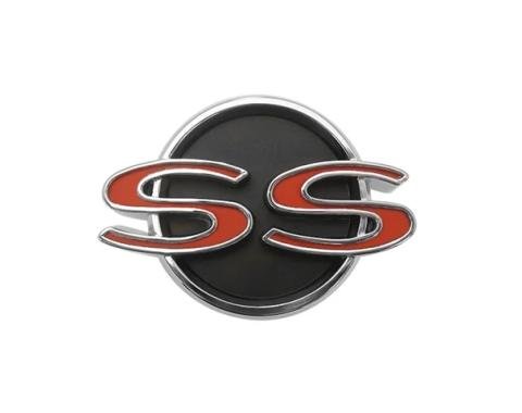 AMD Grille Emblem, SS, 66 Chevy II Nova T-3042
