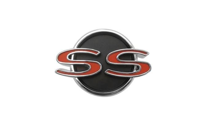 AMD Grille Emblem, SS, 66 Chevy II Nova T-3042
