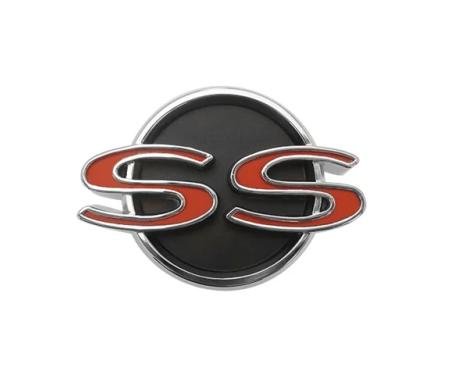 AMD Grille Emblem, SS, 66 Chevy II Nova T-3042