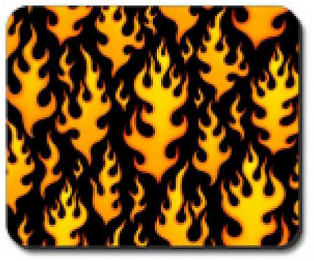 Flames Mouse Pad