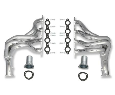 Doug's Headers 1962-67 Chevy II LS Engine Swap 1 3/4" Fenderwell Header with Metallic Ceramic Coating D366