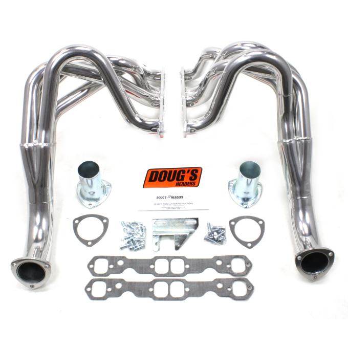 Doug's Headers 1963-67 Chevy II Small Block without A/C & Power Steering 1 3/4" Fenderwell Header D329
