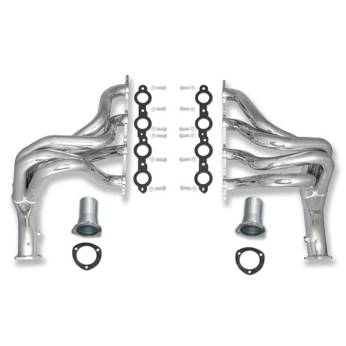 Doug's Headers 1962-67 Chevy II LS Engine Swap 1 3/4" Fenderwell Header with Metallic Ceramic Coating D366