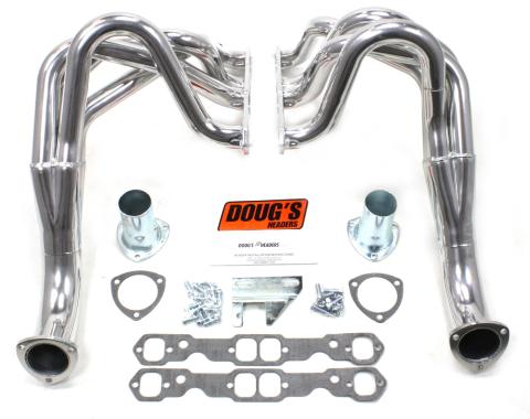 Doug's Headers 1963-67 Chevy II Small Block without A/C & Power Steering 1 3/4" Fenderwell Header D329