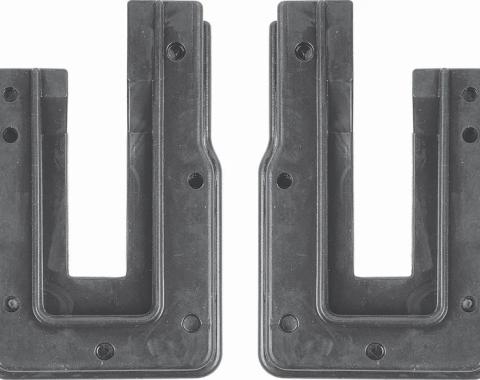 AMD Door Jamb Rubber U-Seals, Pair, 62-65 Chevy II Nova Coupe K-N180