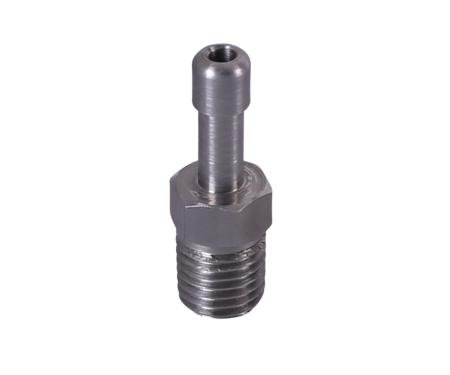 Aeromotive 1/16' NPT to 5/32' Hose Barb SS Vacuum-Boost Fitting 15630