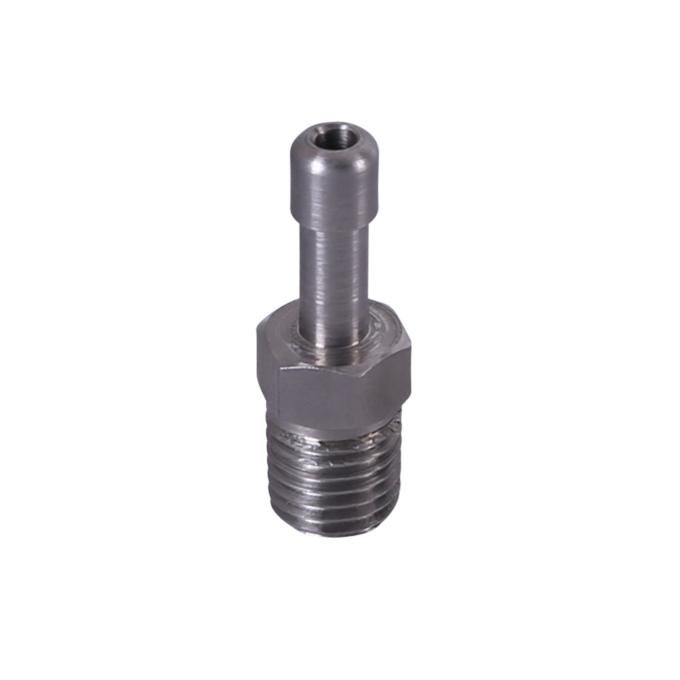 Aeromotive 1/16' NPT to 5/32' Hose Barb SS Vacuum-Boost Fitting 15630