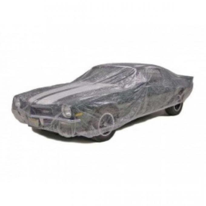 Car Cover, Disposable Clear, Medium