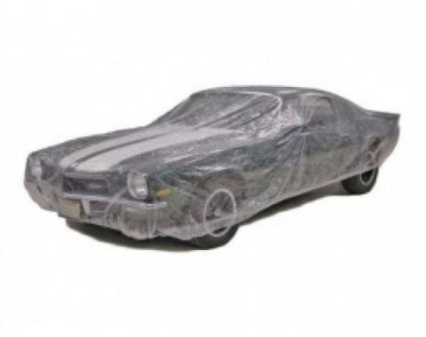 Car Cover, Disposable Clear, Medium