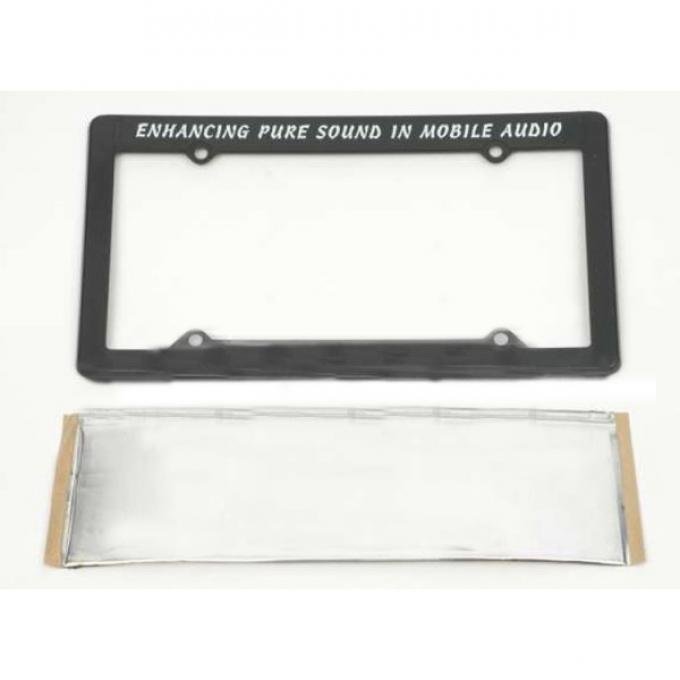 Hushmat Ultra Insulation, License Plate, For Camaro, 1967-2014