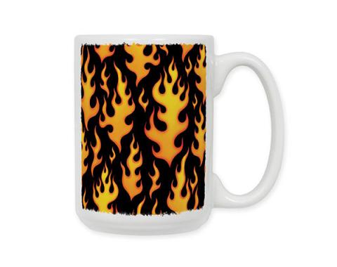 Flames Coffee Mug