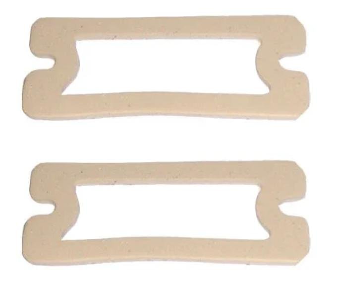 AMD Lens Gaskets, LH/RH Pair, 68-69 Chevy II Nova Parking & 68 Chevelle Back-up Lamp J-4157