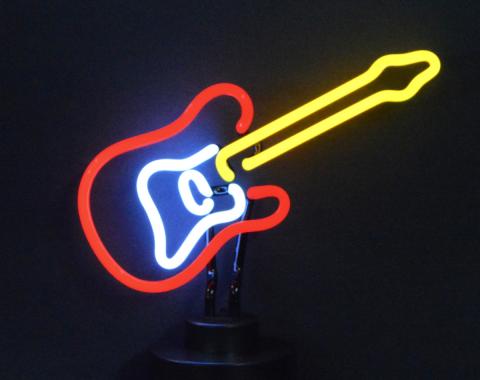 Neonetics Neon Sculptures, Electric Guitar Neon Sculpture