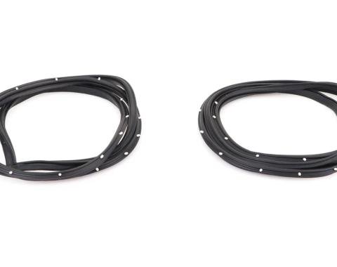 AMD Door Weatherstrips, Pair, 68-74 Nova Coupe X580-3068-1P