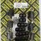 Taylor Cable Universal V8 Vertical Wire Loom Kit, 10.4mm Spark Plug Wire Dimension, Black 42503