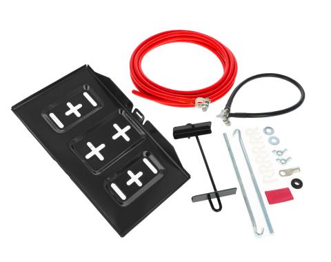 Taylor Cable Single Trunk Mount Battery Relocation Kit with 2 Gauge Battery Cable 48000