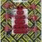 Taylor Cable Universal V8 Horizontal Wire Loom Kit, 10.4mm Spark Plug Wire Dimension, Red 42521